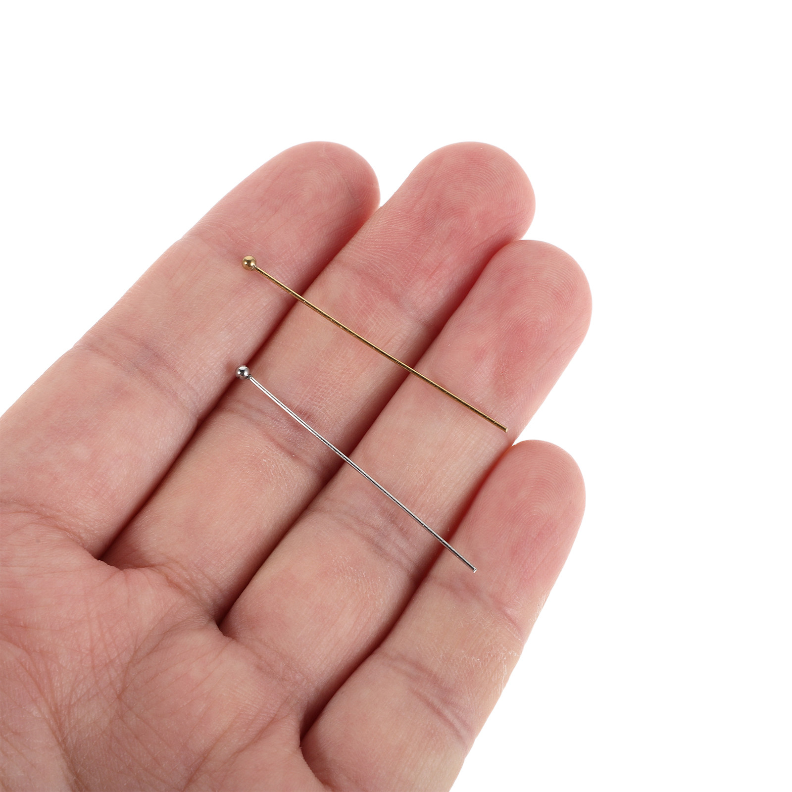 Jewelry Making Head Pins - 100Pcs Stainless Steel Jewelry Stick Pins