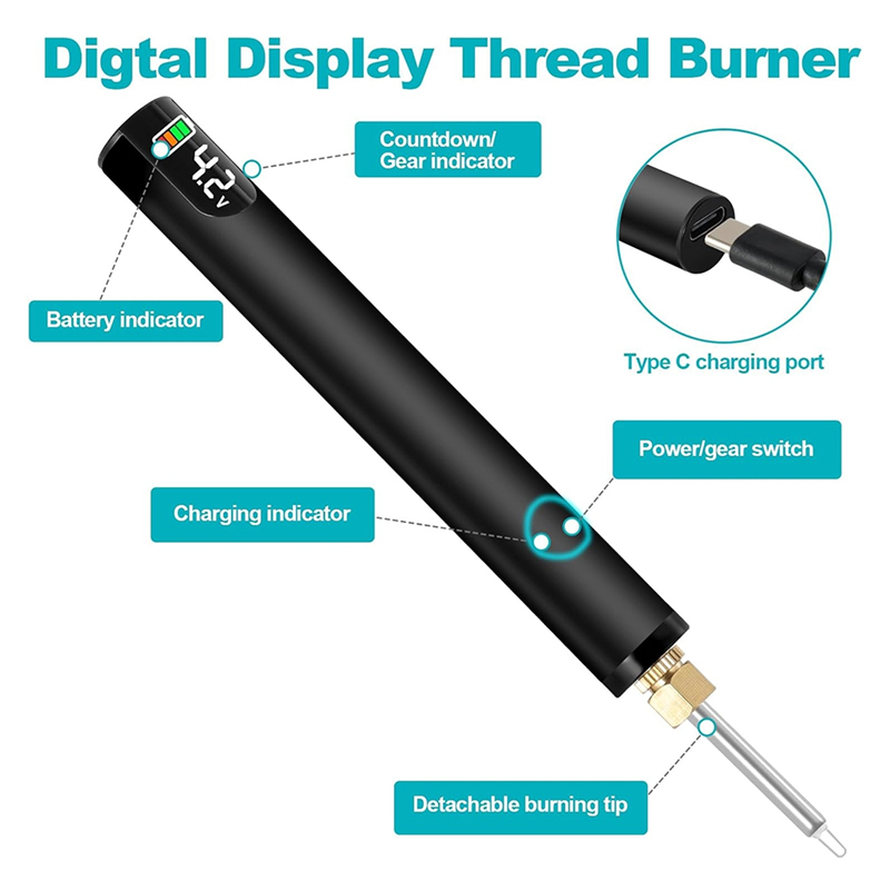 Rechargeable Thread Burner Kit - Jewelry Making Zapper 评论和价格