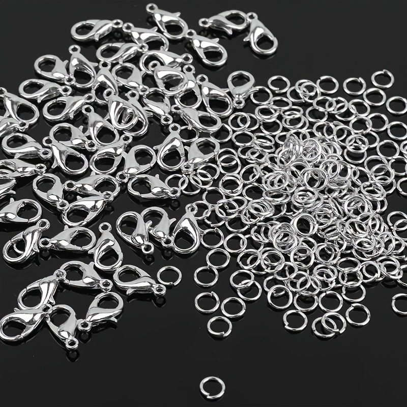1/2/300pcs Lobster Clasps Open - Jewelry Making Jump Rings 评论和价格
