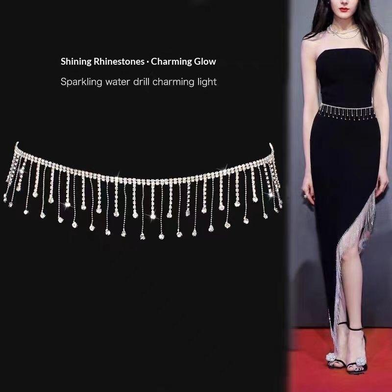 Sparkling Rhinestone Tassel Tr - Jewelry Making Party For Adults 评论和价格