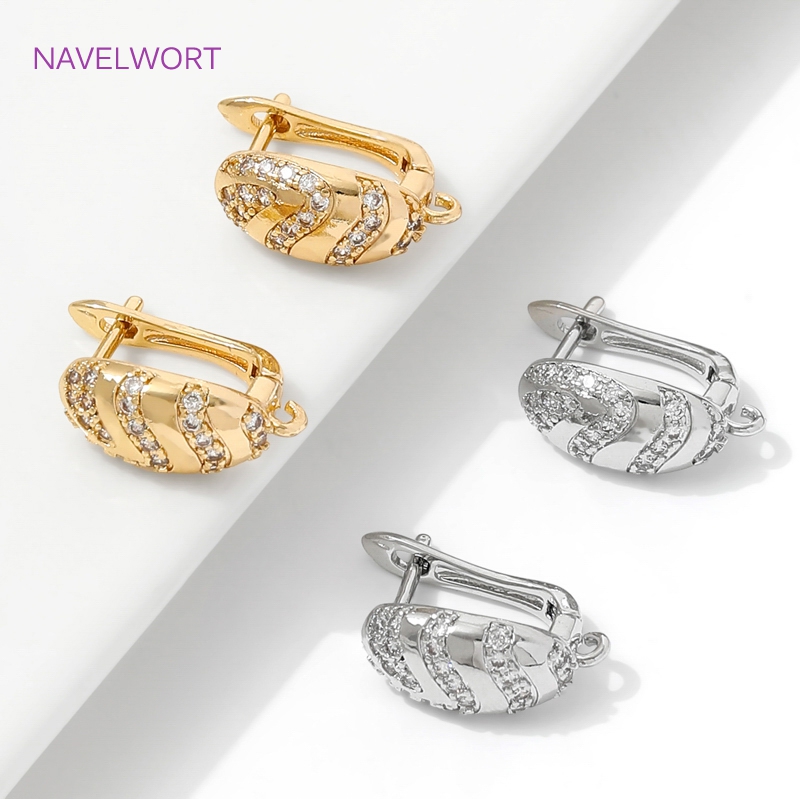 18K Gold Plated Brass Earwires - Jewelry Making Kits 评论和价格