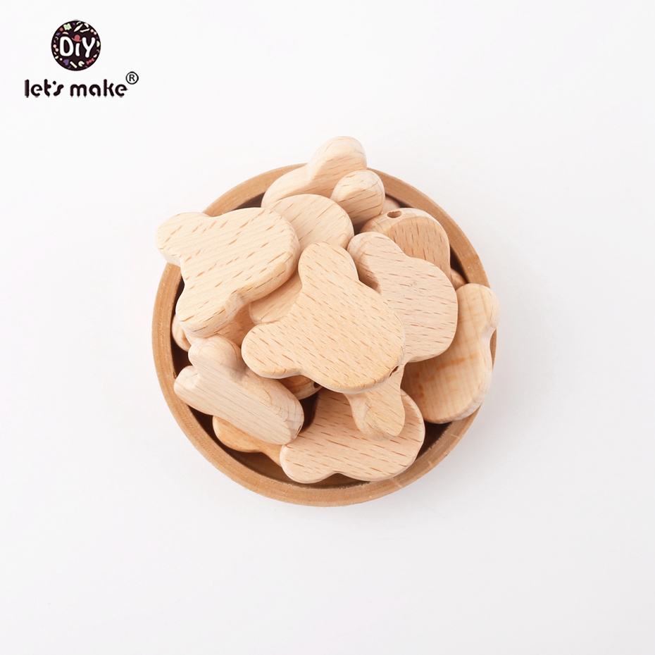 Let's Make 50pcs Natural Wood  - Jewelry Making For Dummies 评论和价格