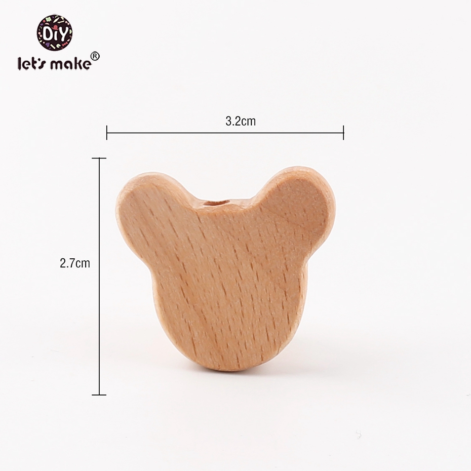 Let's Make 50pcs Natural Wood  - Jewelry Making For Dummies 评论和价格