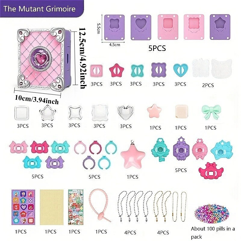 3D Sticker Maker Kit DIY Jewel - Jewelry Making Kits For Kids 评论和价格