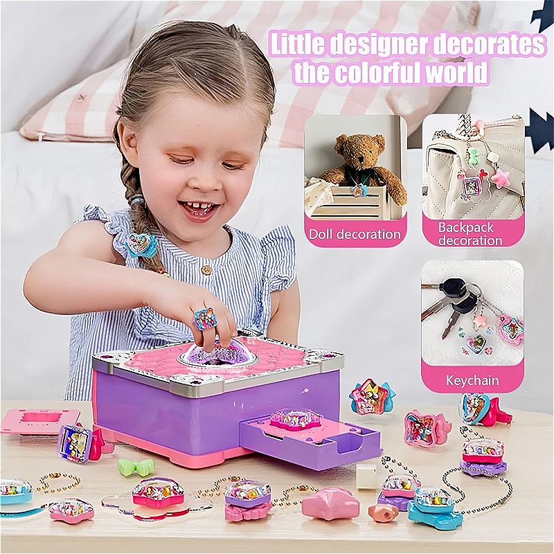 3D Sticker Maker Kit DIY Jewel - Jewelry Making Kits For Kids 评论和价格