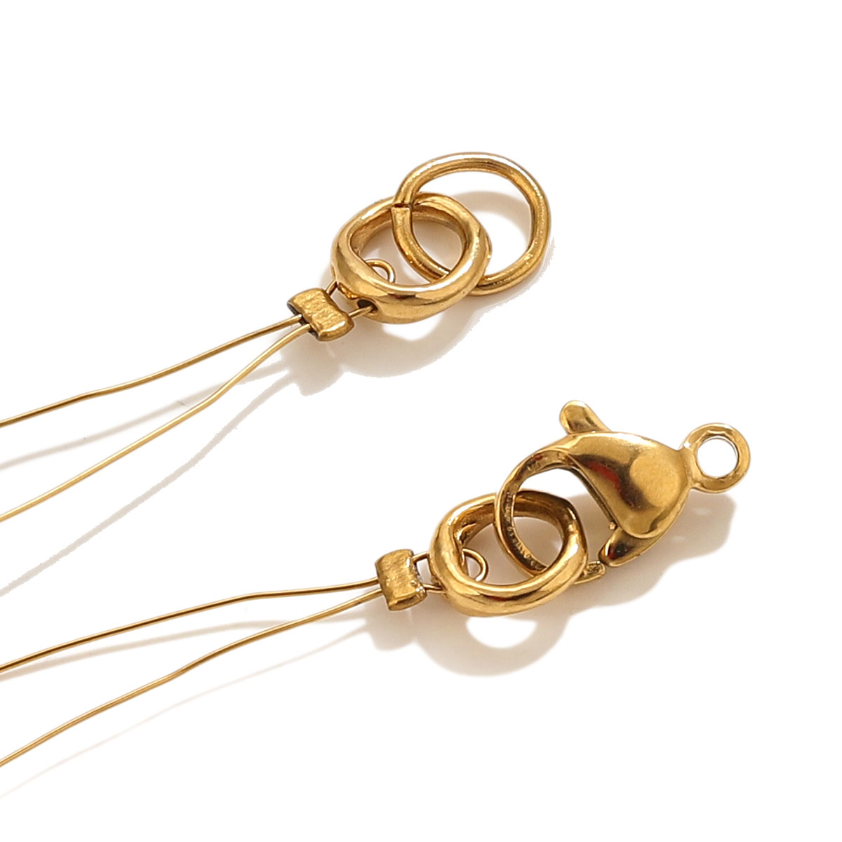 20pcs Stainless Steel Clasps E - Jewelry Making Class 评论和价格
