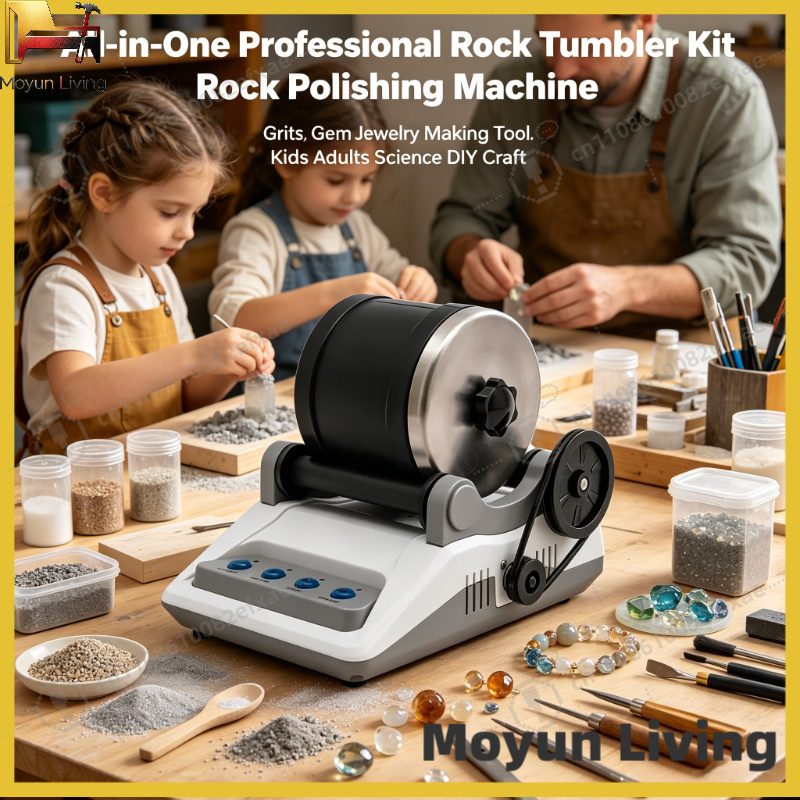 All-in-One Rock Tumbler Kit Pr - Jewelry Making Kits For Kids 评论和价格