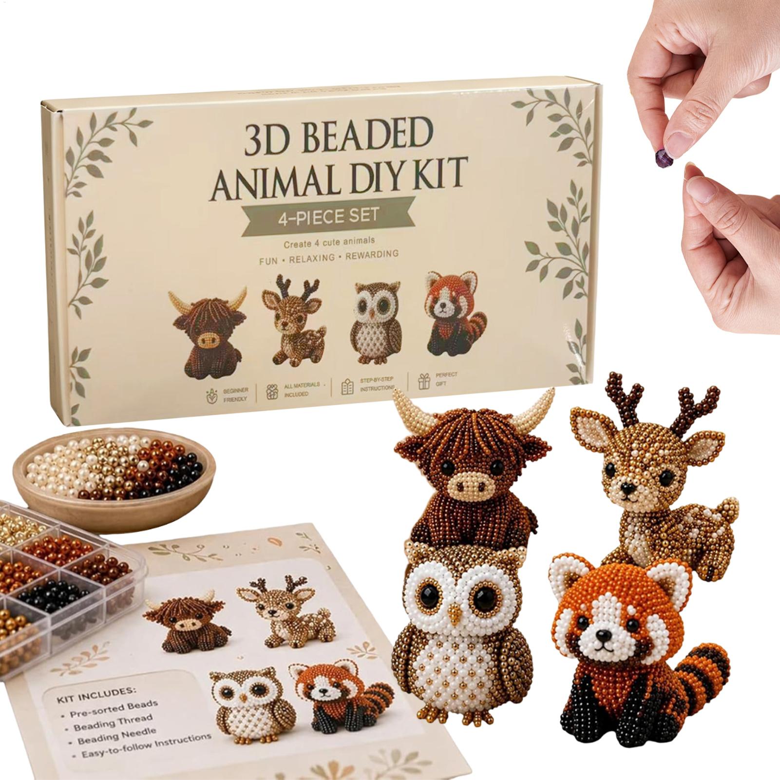 Cute Bird & Animal Beading Cra - Jewelry Making Desk 评论和价格