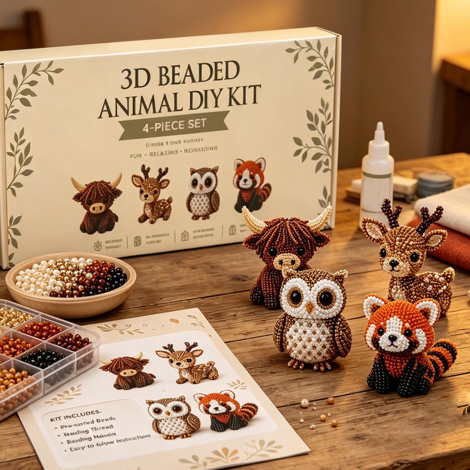 Cute Bird & Animal Beading Cra - Jewelry Making Desk 评论和价格