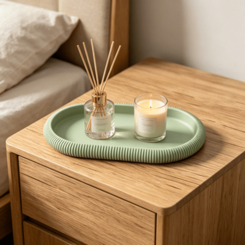 Oval Storage Tray Decorative O - Jewelry Making Desk 评论和价格