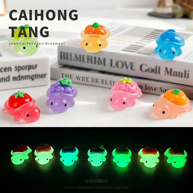 Glow in The Dark Fruit Turtle  - Jewelry Making Desk 评论和价格