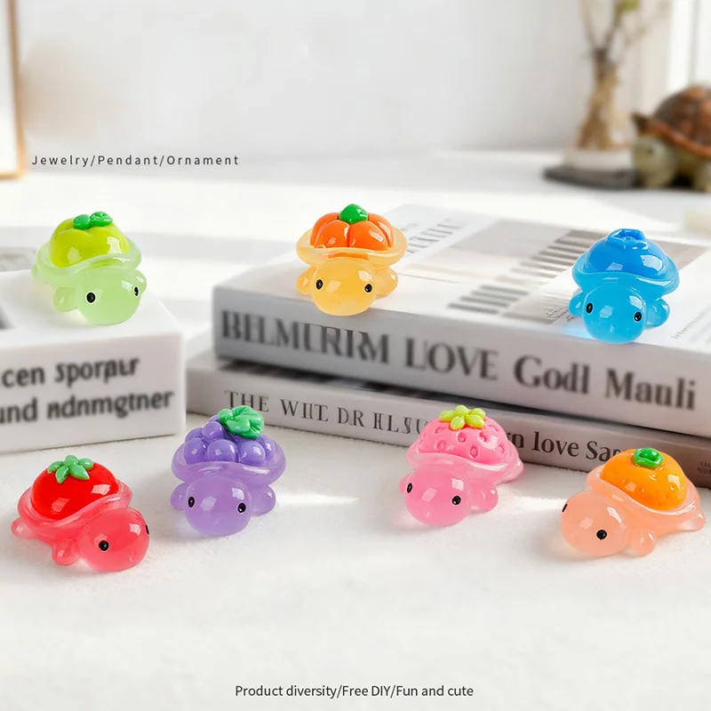Glow in The Dark Fruit Turtle  - Jewelry Making Desk 评论和价格