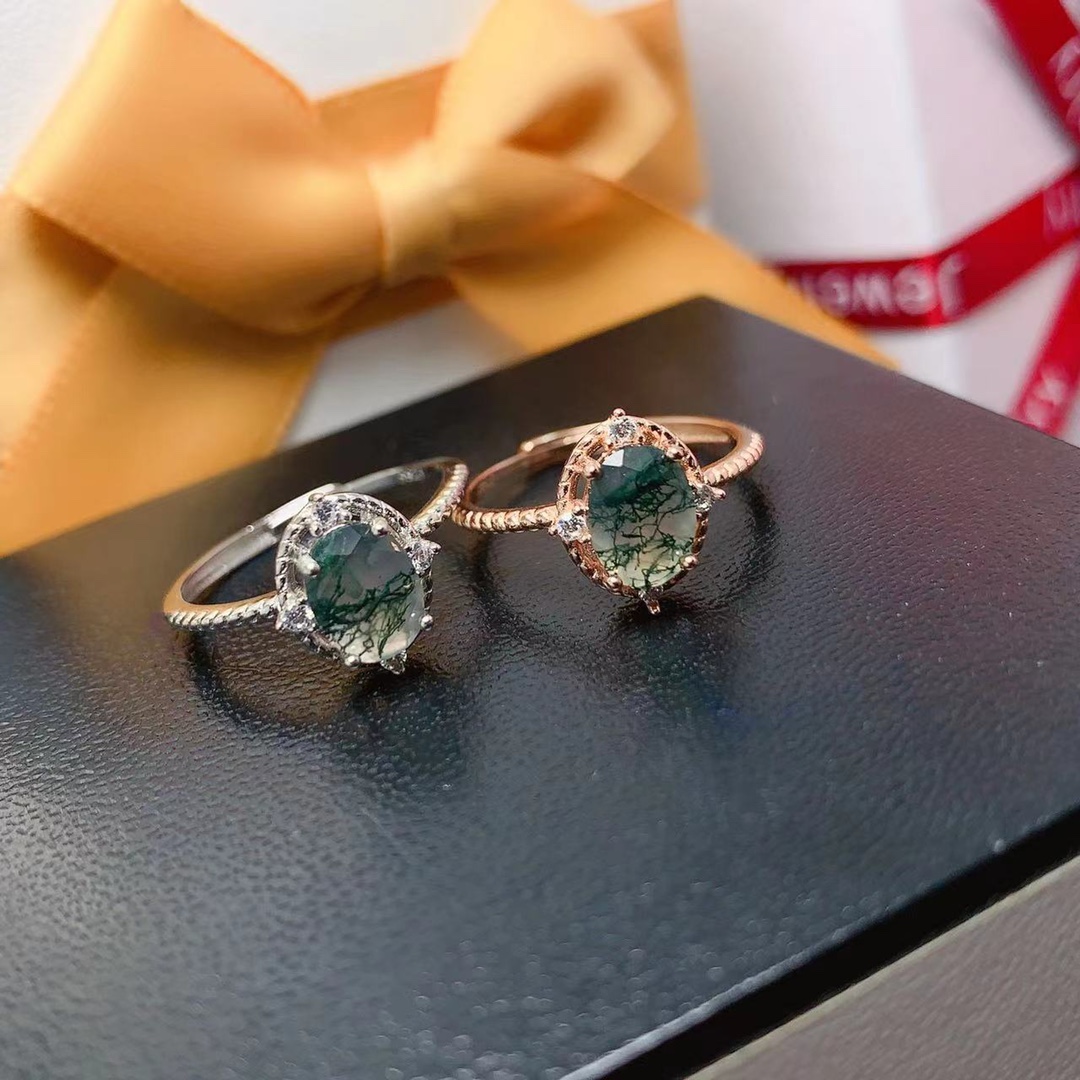 Natural Stone Ocean Water Moss - Jewelry Making University 评论和价格