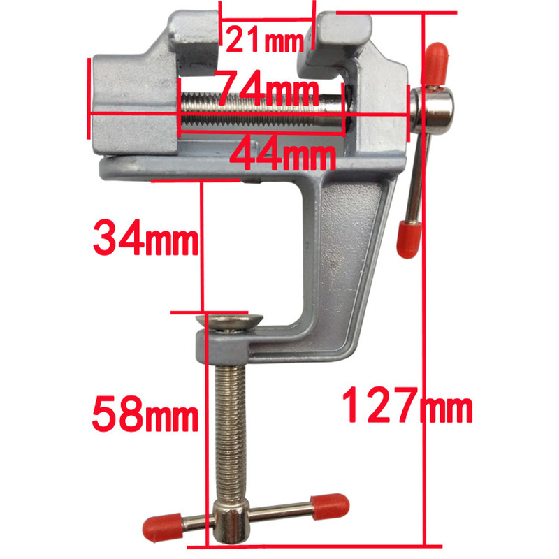 Aluminum Mini Table Clamp Smal - Jewelry Making Desk 评论和价格