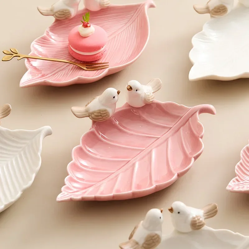 Cute Bird Tray Ceramic Jewelry - Jewelry Making Desk 评论和价格