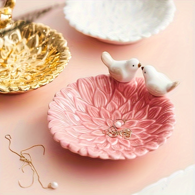 New Cute Bird Dim Sum Ceramic  - Jewelry Making Desk 评论和价格