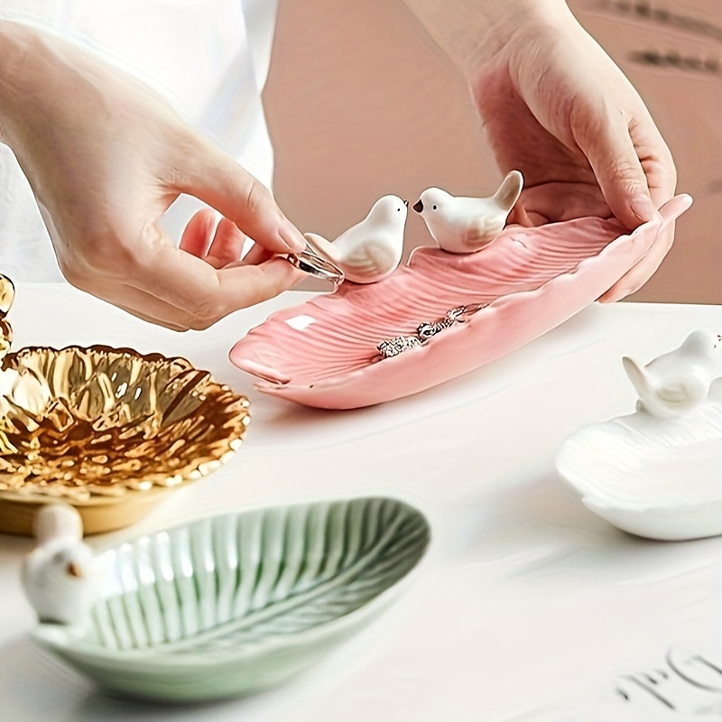 New Cute Bird Dim Sum Ceramic  - Jewelry Making Desk 评论和价格