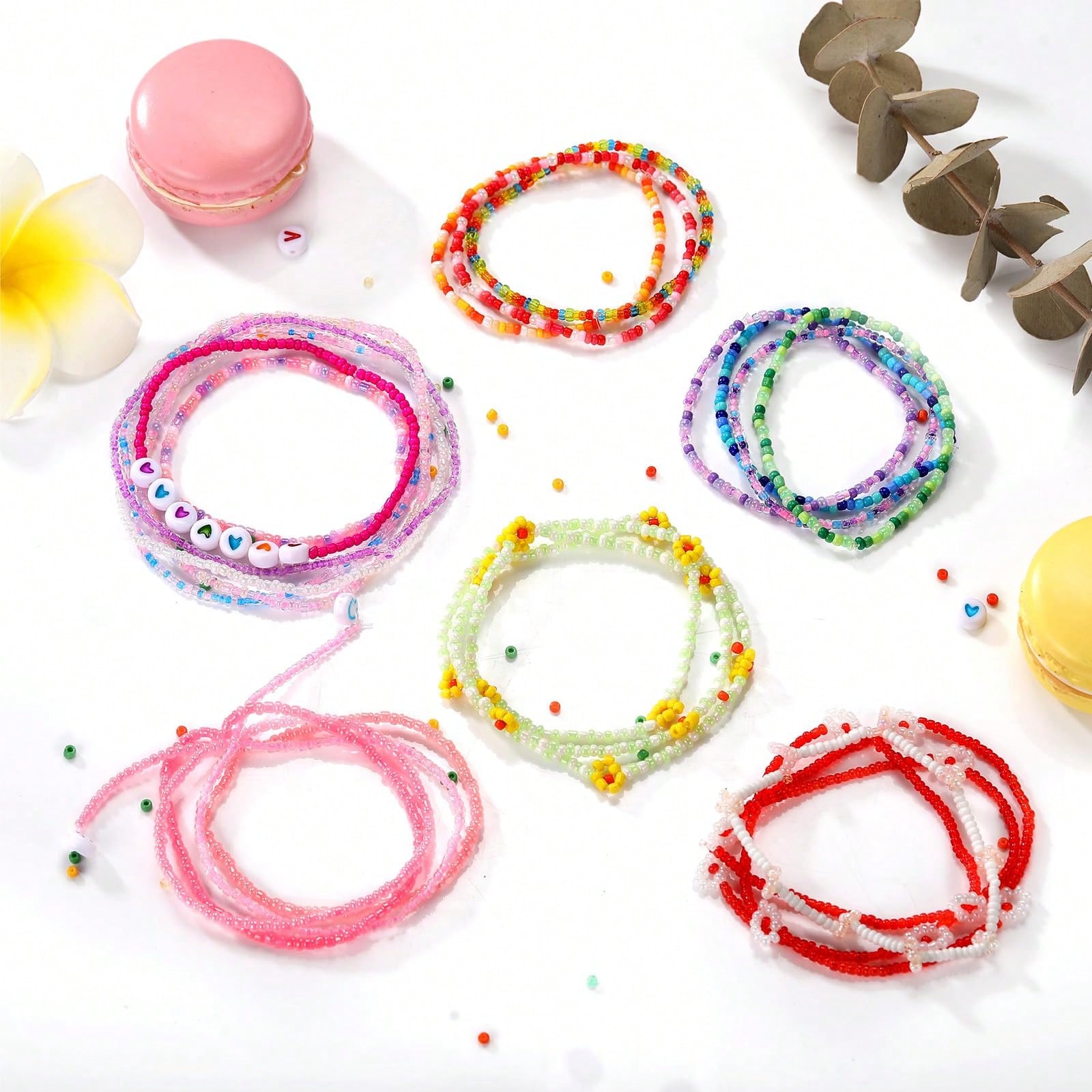 5760pcs 24 Grid Box 3mm Seed B - Jewelry Making Kits For Kids 评论和价格