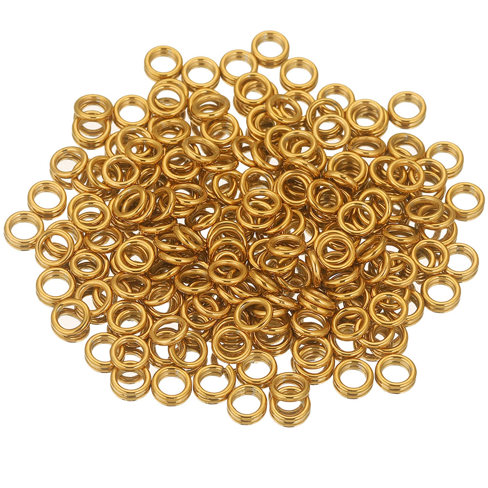 50pcs Stainless Steel Closed J - Jewelry Making Jump Rings 评论和价格