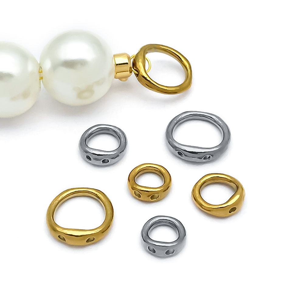 20pcs Stainless Steel Clasps E - Jewelry Making Jump Rings 评论和价格