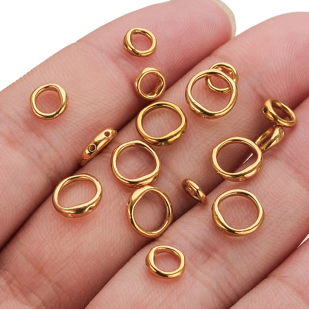 20pcs Stainless Steel Clasps E - Jewelry Making Jump Rings 评论和价格