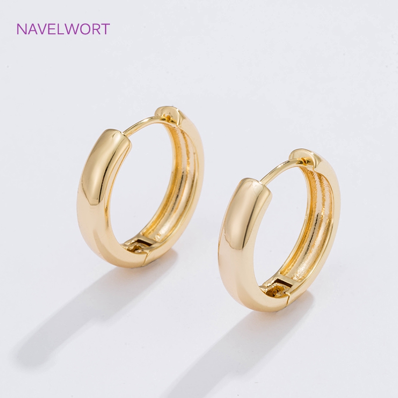6 Sizes Gold Plated Circle Hoo - Jewelry Making Kits 评论和价格