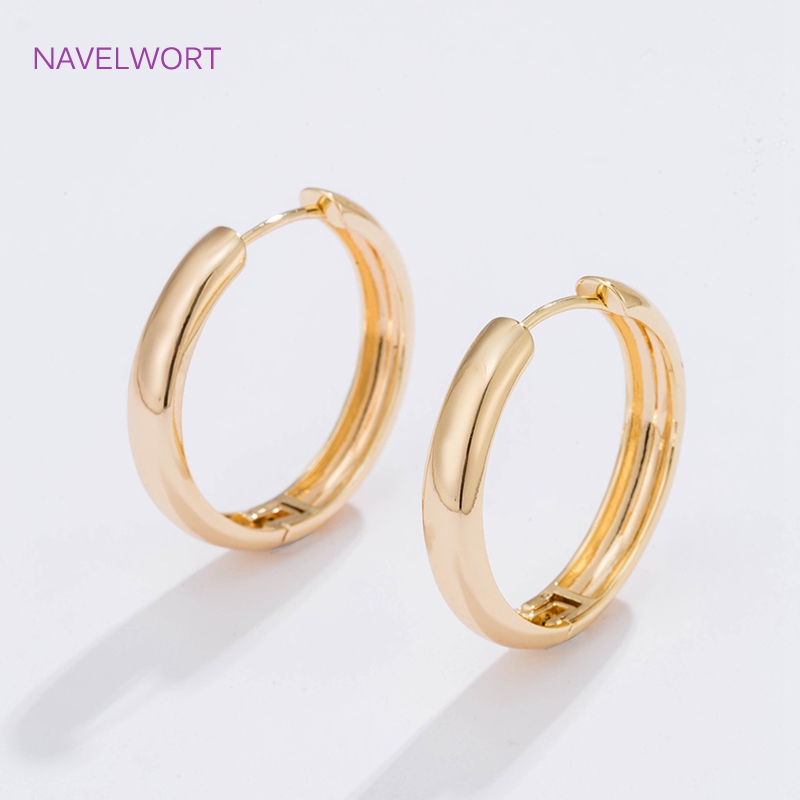 6 Sizes Gold Plated Circle Hoo - Jewelry Making Kits 评论和价格