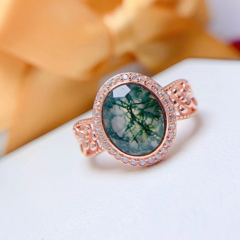 Natural 8*10mm Gold Plated Mos - Jewelry Making University 评论和价格