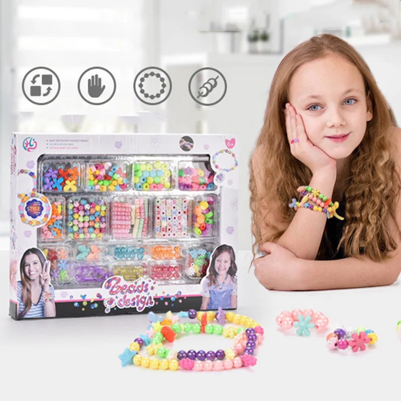 Girls DIY Bead Set Jewelry Mak - Jewelry Making Kits For Kids 评论和价格