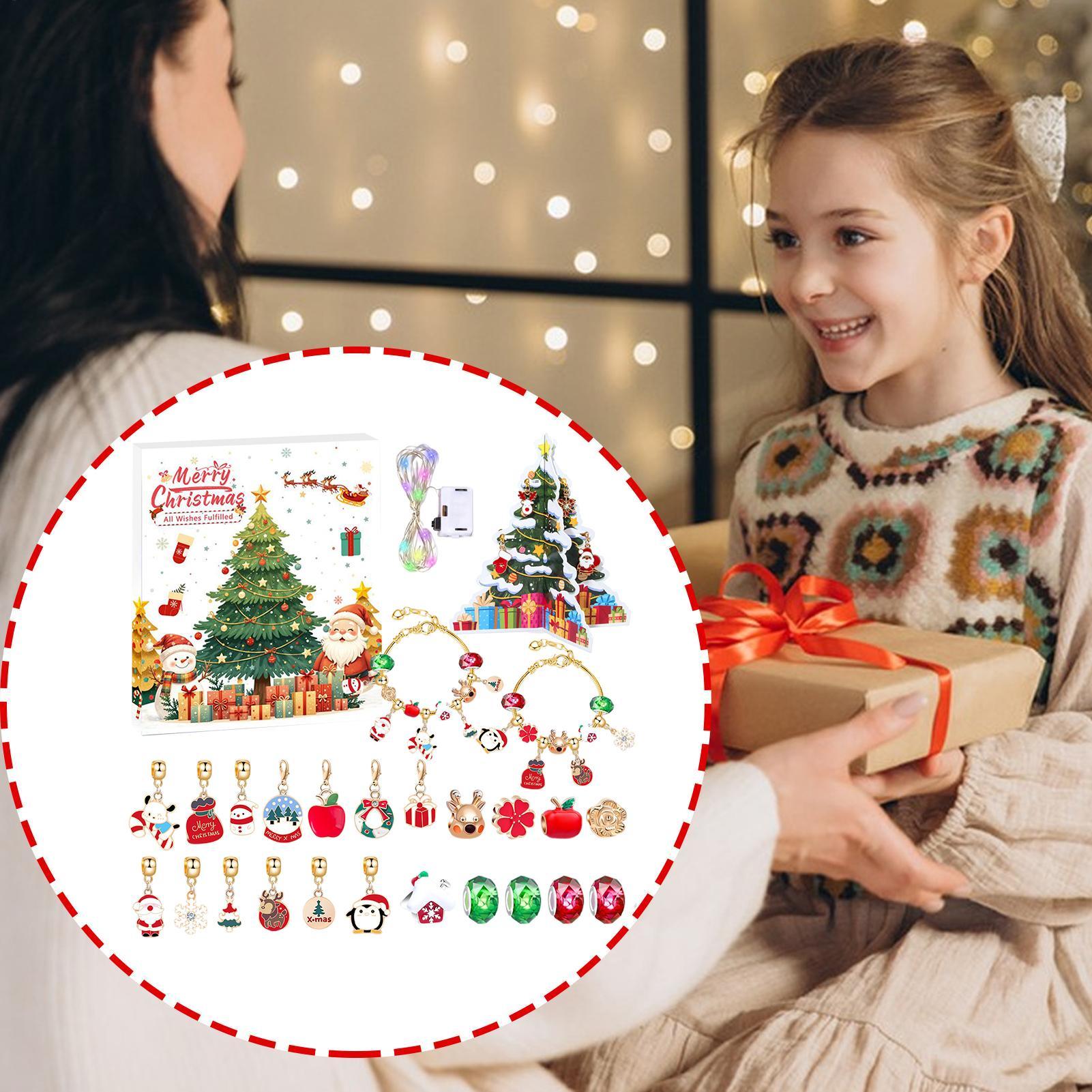 Calendar Advent Charm Christma - Jewelry Making Kits For Kids 评论和价格