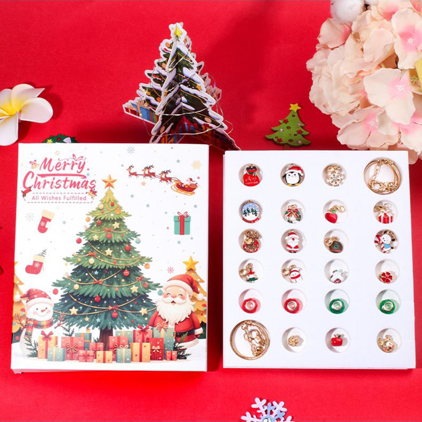 Calendar Advent Charm Christma - Jewelry Making Kits For Kids 评论和价格