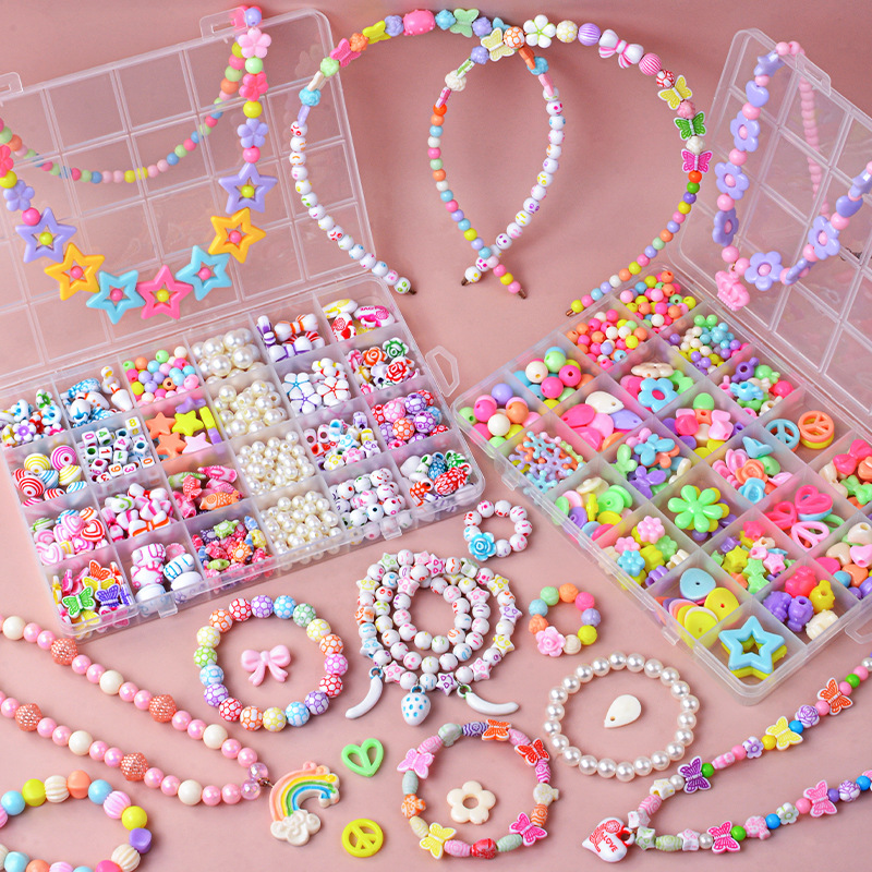 DIY Handmade Beaded Children's - Jewelry Making Kits For Kids 评论和价格