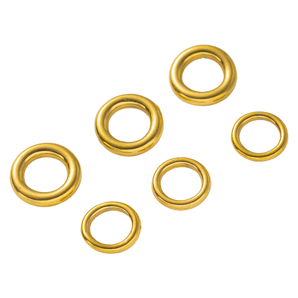 20pcs Stainless Steel Soldered - Jewelry Making Jump Rings 评论和价格