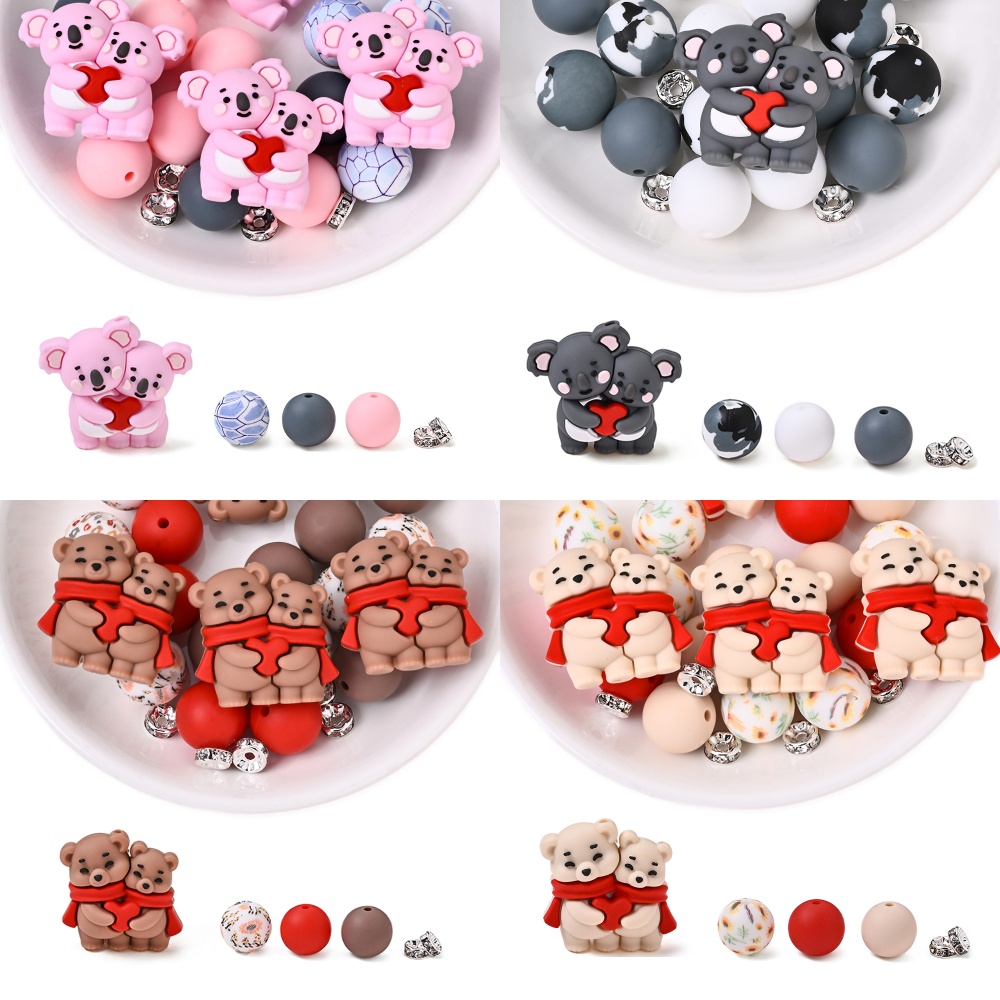 15/75Pcs Animals Silicone Bead - Jewelry Making For Dummies 评论和价格