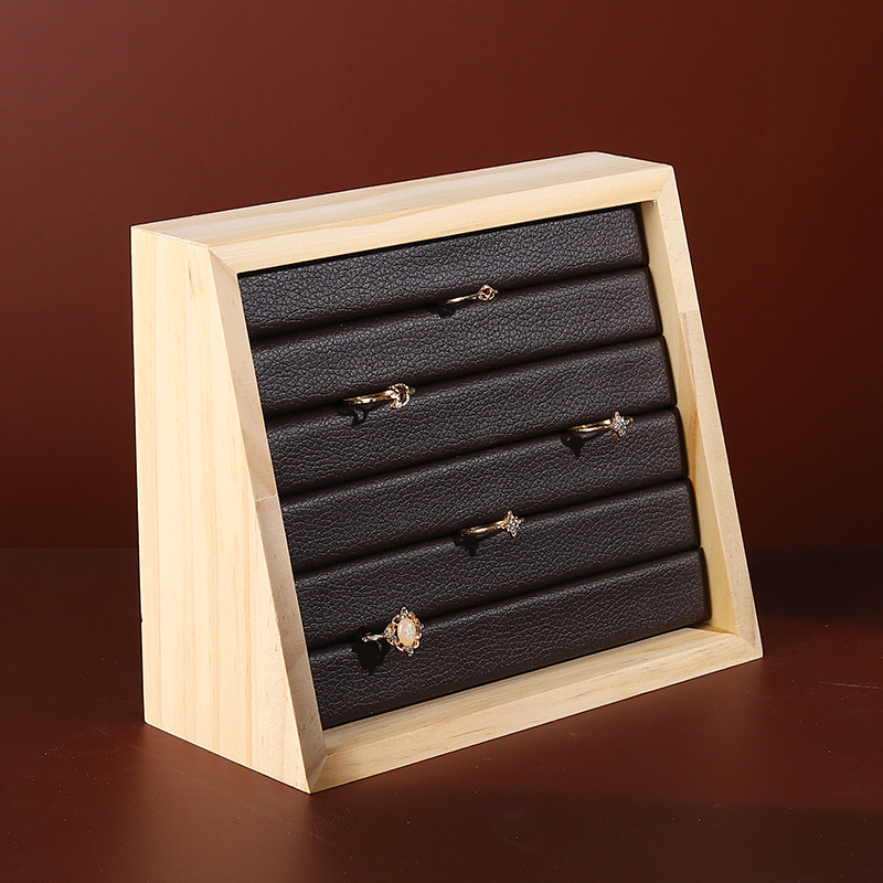 1pc Wood Jewelry Display Tray  - Jewelry Making Desk 评论和价格