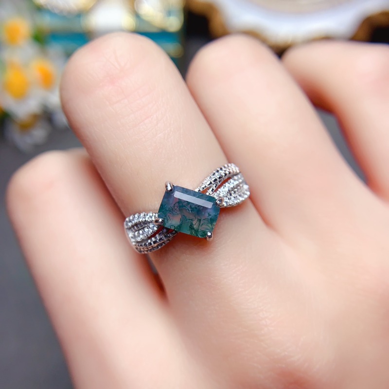 Luxyimagic Natural Stone Moss  - Jewelry Making University 评论和价格