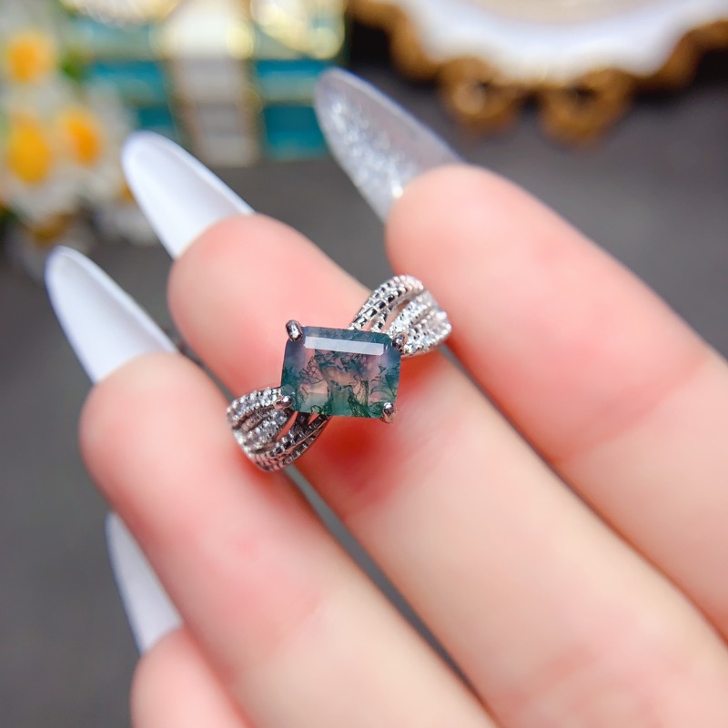 Luxyimagic Natural Stone Moss  - Jewelry Making University 评论和价格