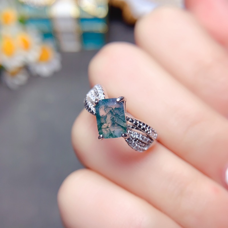 Luxyimagic Natural Stone Moss  - Jewelry Making University 评论和价格
