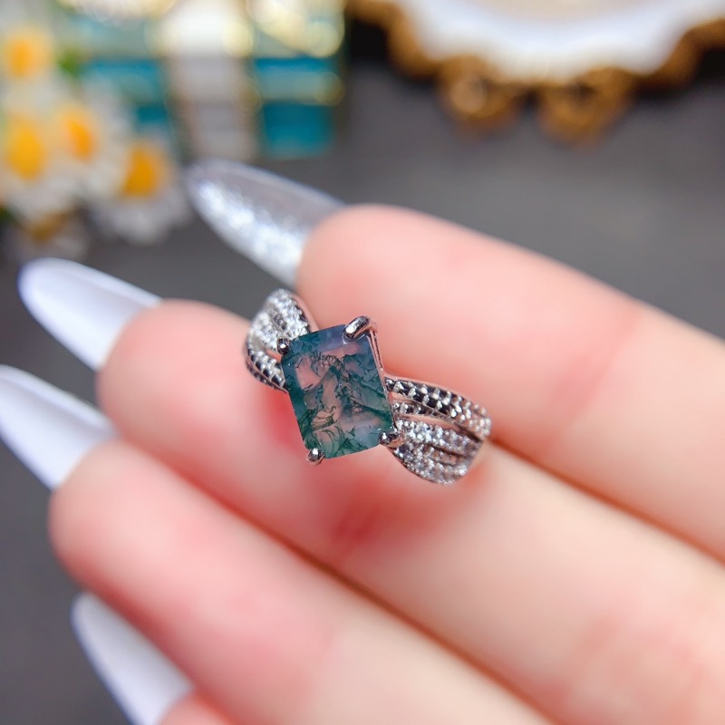 Luxyimagic Natural Stone Moss  - Jewelry Making University 评论和价格