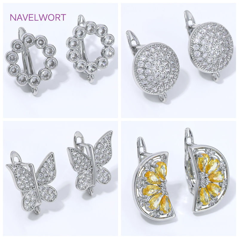 18K Gold Plated Fan Shape Flow - Jewelry Making Kits 评论和价格