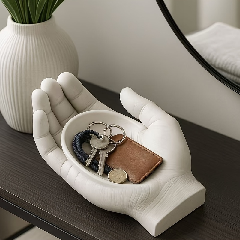 Open-Palm Debris Storage Tray, - Jewelry Making Desk 评论和价格