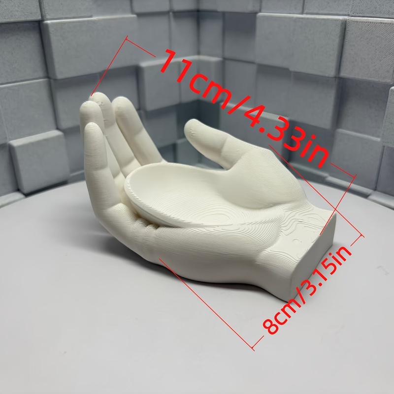 Open-Palm Debris Storage Tray, - Jewelry Making Desk 评论和价格