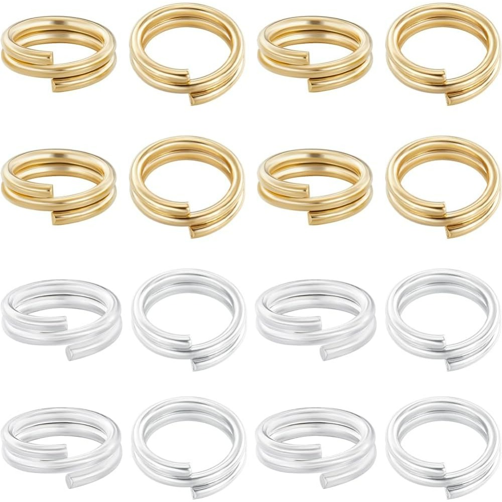 1 Box 80Pcs Split Jump Ring 24 - Jewelry Making Jump Rings 评论和价格