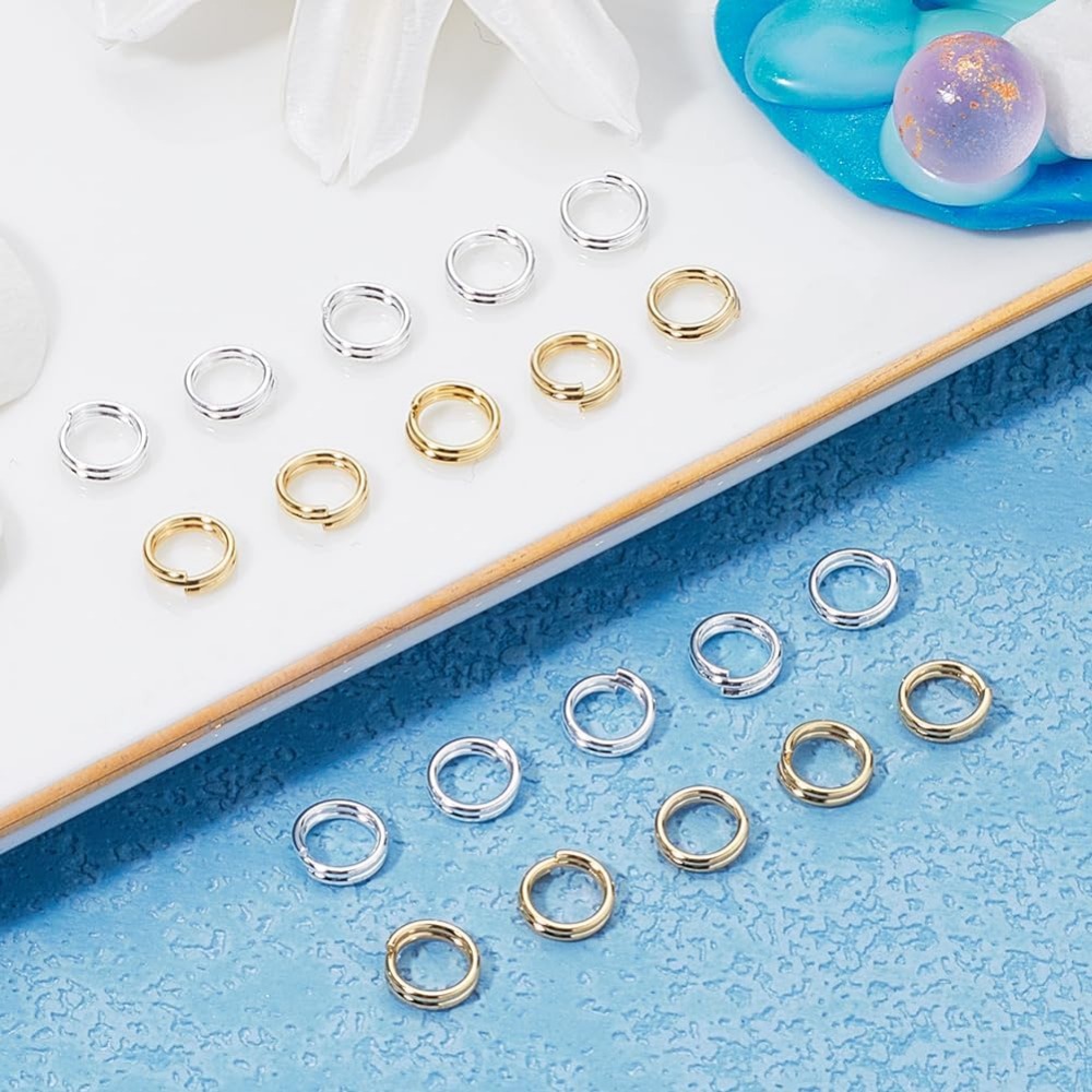 1 Box 80Pcs Split Jump Ring 24 - Jewelry Making Jump Rings 评论和价格