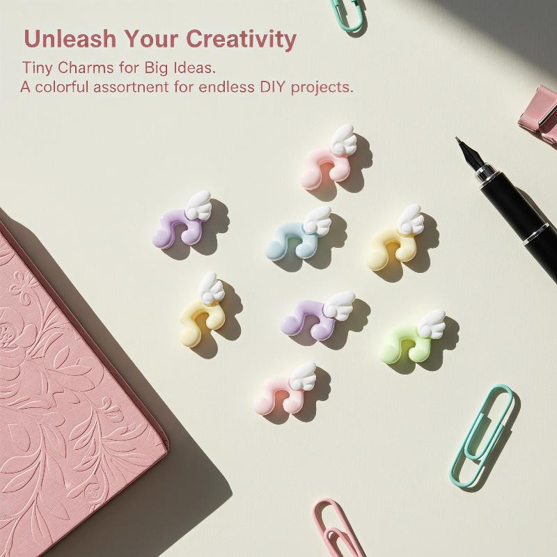 Resin Music Note Charms Cute P - Jewelry Making Party For Adults 评论和价格