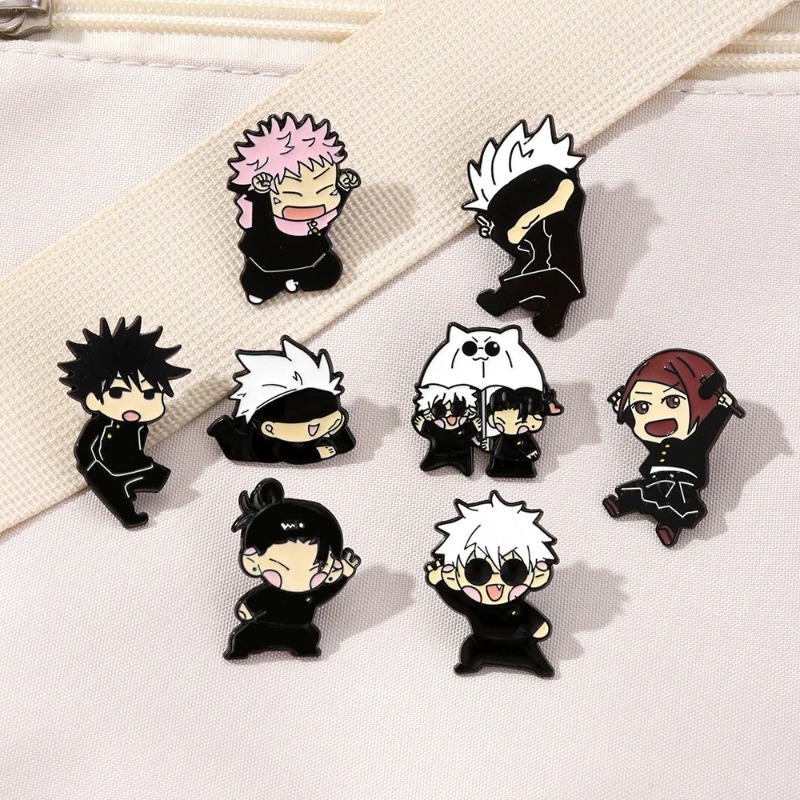 8pcs Anime Itadori Yuji Enamel - Jewelry Making Kits 评论和价格