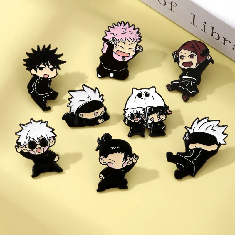 8pcs Anime Itadori Yuji Enamel - Jewelry Making Kits 评论和价格