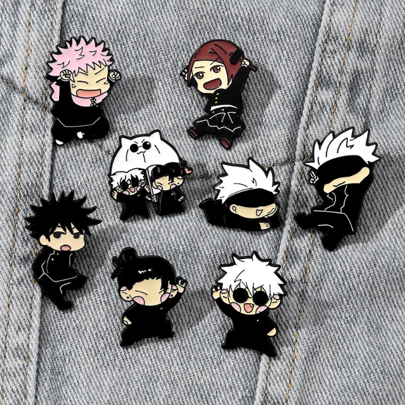 8pcs Anime Itadori Yuji Enamel - Jewelry Making Kits 评论和价格