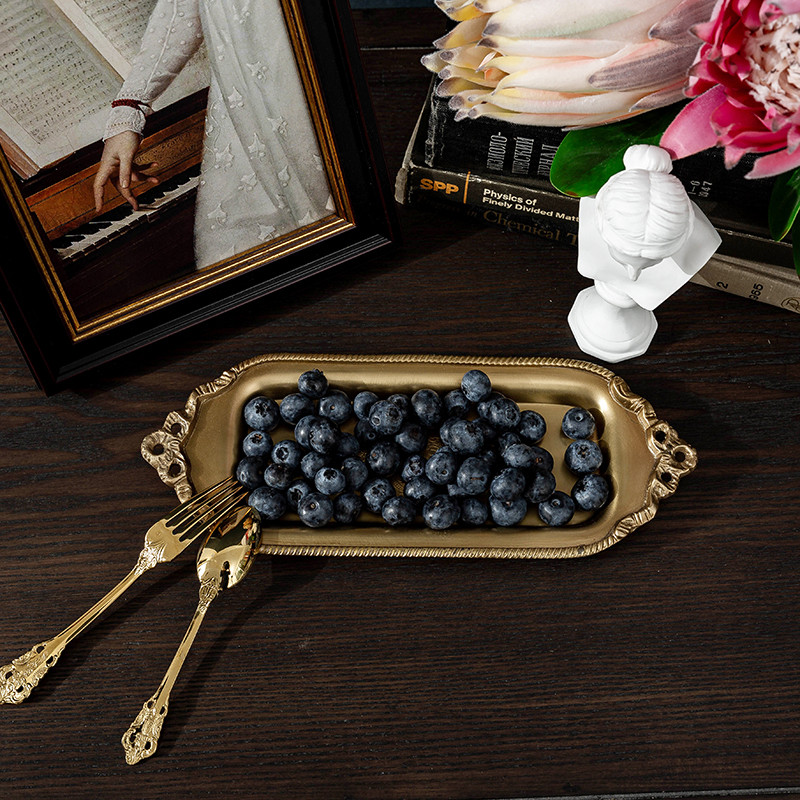 Handmade Brass Tray Carved Sce - Jewelry Making Desk 评论和价格