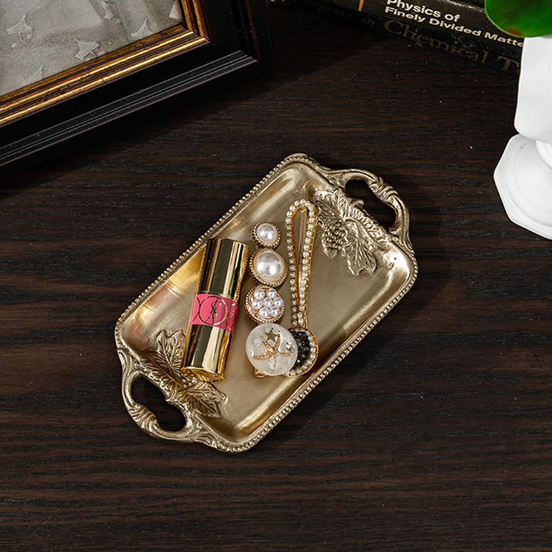 Handmade Brass Tray Carved Sce - Jewelry Making Desk 评论和价格